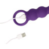  Loveline Plug Vibrant Teardrop Shap - 12 x 3.6cm